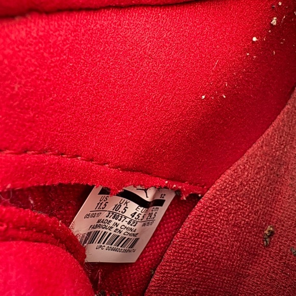 Nike Jordan 11 XI Men’s Red Sneakers in size 11.5 Win like 96 - Picture 5 of 8